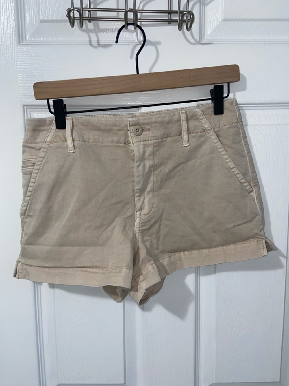 American Eagle stretch chino shorts